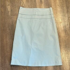 Club Monaco Gray Silk Lined Pencil Skirt Size 6